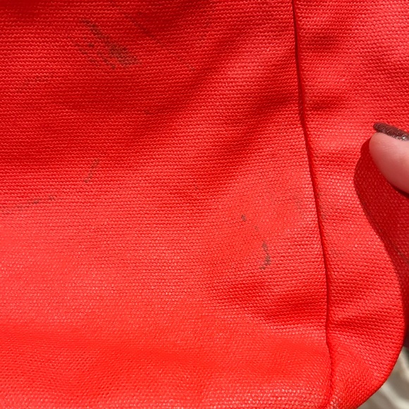 Tory Burch Ella Scarlet Red Tote - Picture 8 of 14